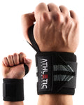 Handgelenkbandagen (Schwarz - Grau) - Athletic Aesthetics