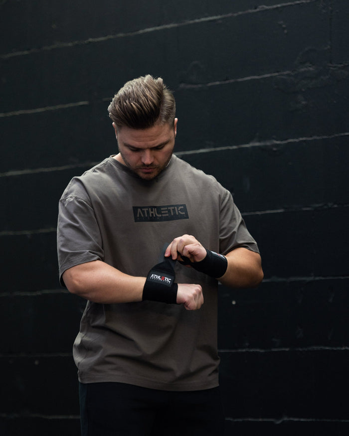 Handgelenkbandage (Schwarz) - Athletic Aesthetics