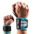 Handgelenkbandage (Türkis/Weiß) - Athletic Aesthetics