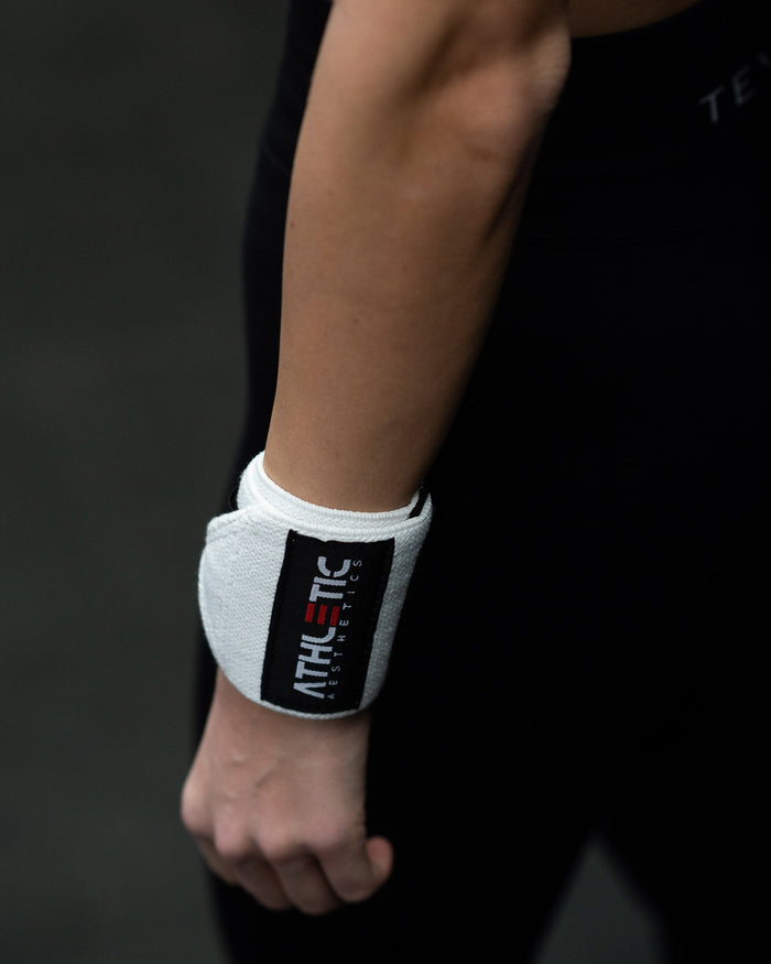 Handgelenkbandage (Weiß) - Athletic Aesthetics