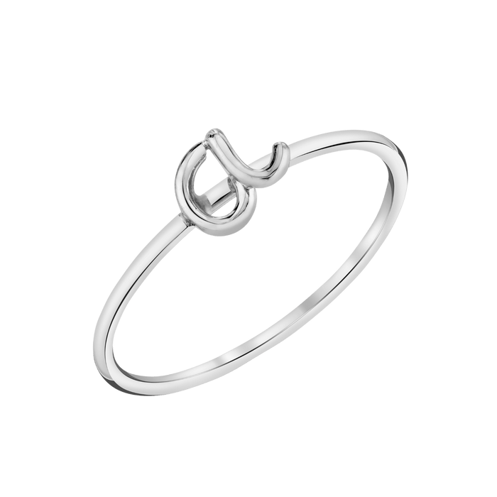 Handmade Letter Ring