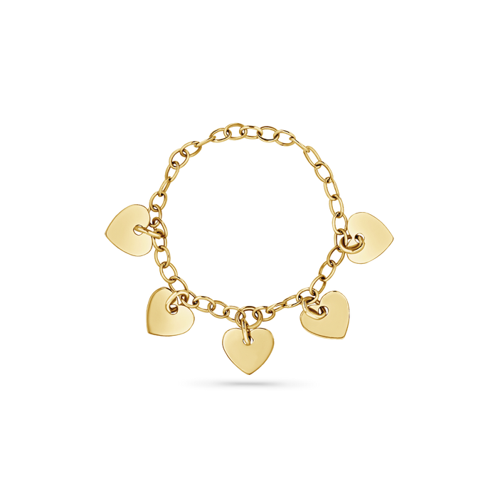 Heart Station Chain Ring
