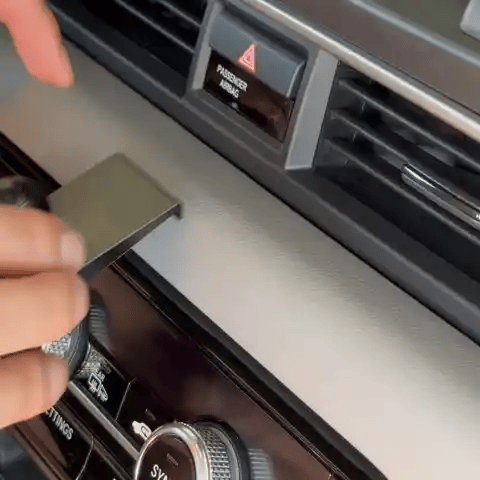 Video of Offroam MagSafe-compatible Phone Mount installation for Honda Pilot 2023-2026 | Passport 2026. This premium phone mount installs easily without drilling or glue. High force magnets hold phone on any trail, road, or track. Perfect placement without blocking screens, driver view, or air flow. Fully adjustable positioning.