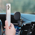 Image of Offroam MagSafe-compatible Phone Mount installed securely in Honda Ridgeline 2016-2026 | Passport 2019-2025 | Pilot 2016-2022. This premium phone mount installs easily without drilling or glue. High force magnets hold phone on any trail, road, or track. Perfect placement without blocking screens, driver view, or air flow. Fully adjustable positioning.