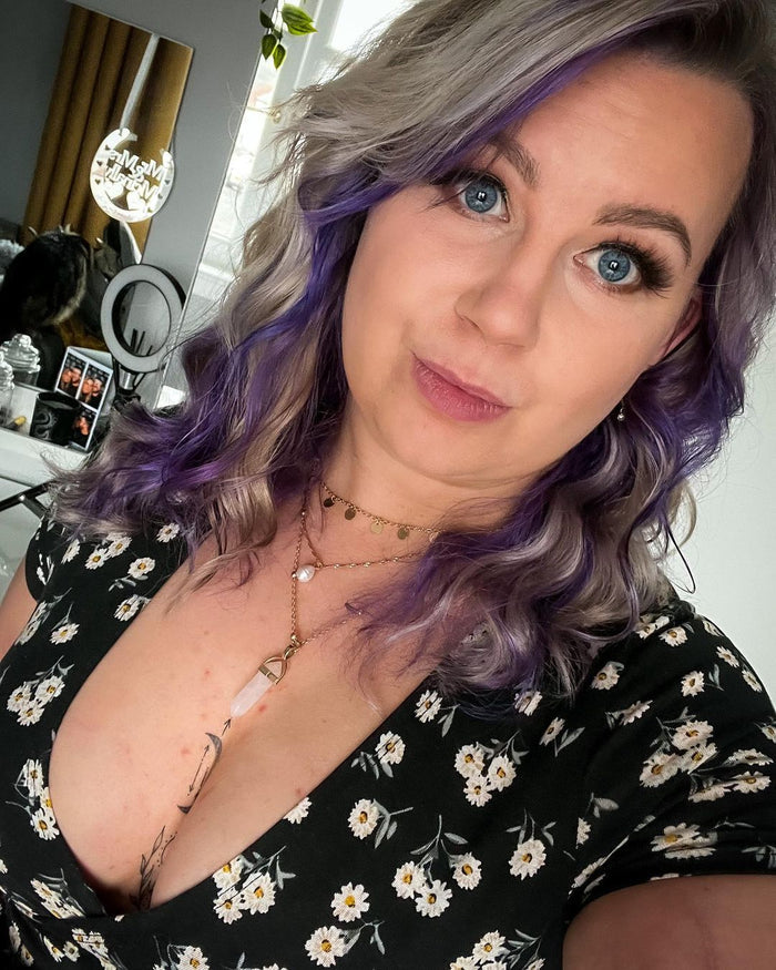 Hot Purple (Bold Purple) - Semi-Permanent Hair Dye - Crazy Color