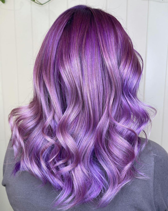 Hot Purple (Bold Purple) - Semi-Permanent Hair Dye - Crazy Color