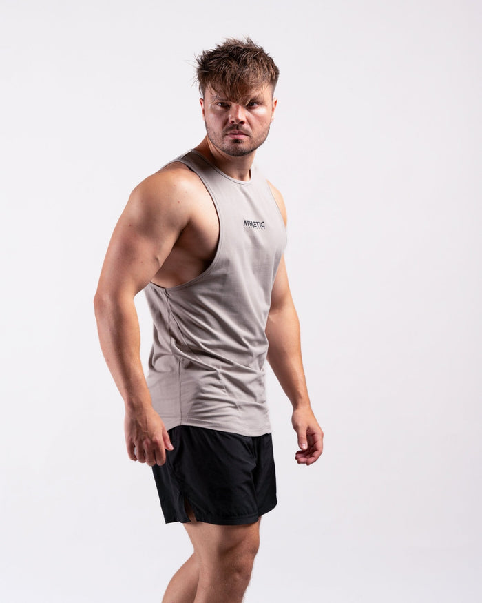 Infinity Sleeveless Shirt (Harbor Grey) - Athletic Aesthetics