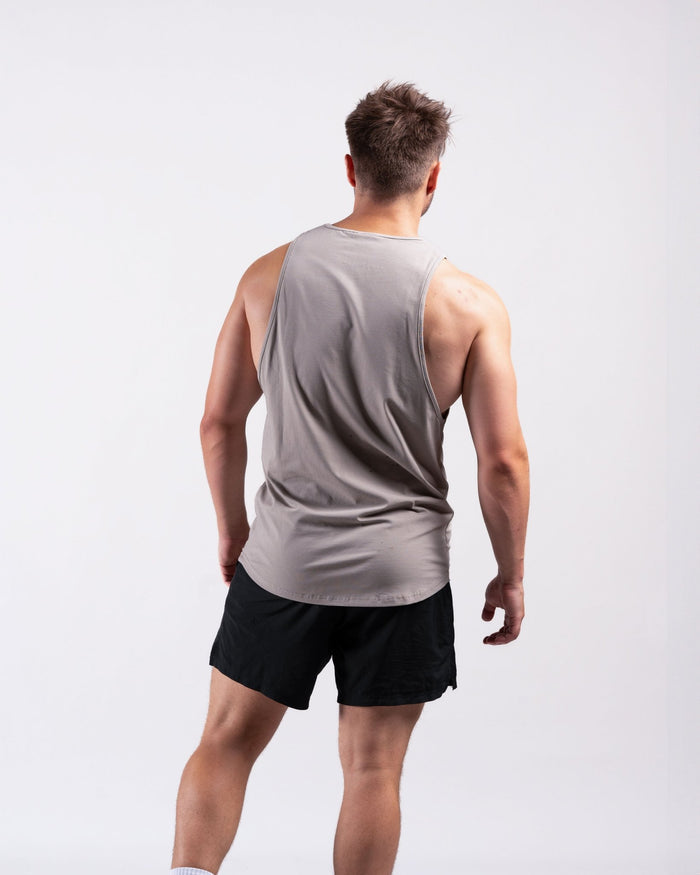 Infinity Sleeveless Shirt (Harbor Grey) - Athletic Aesthetics