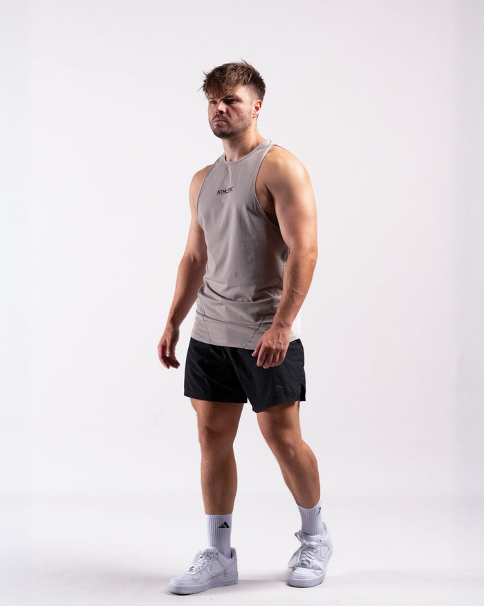 Infinity Sleeveless Shirt (Harbor Grey) - Athletic Aesthetics