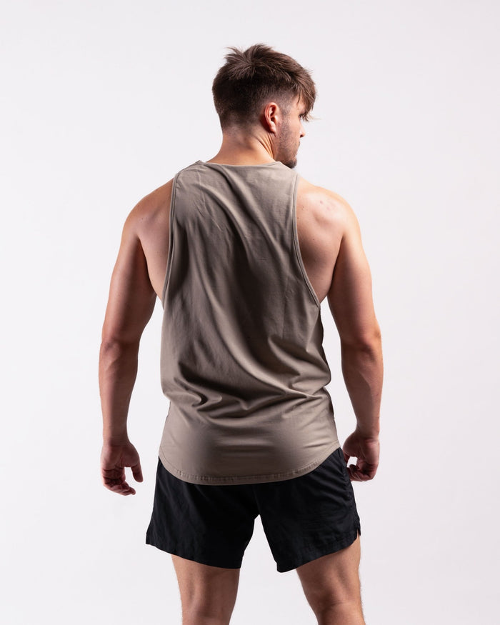 Infinity Sleeveless Shirt (Military) - Athletic Aesthetics