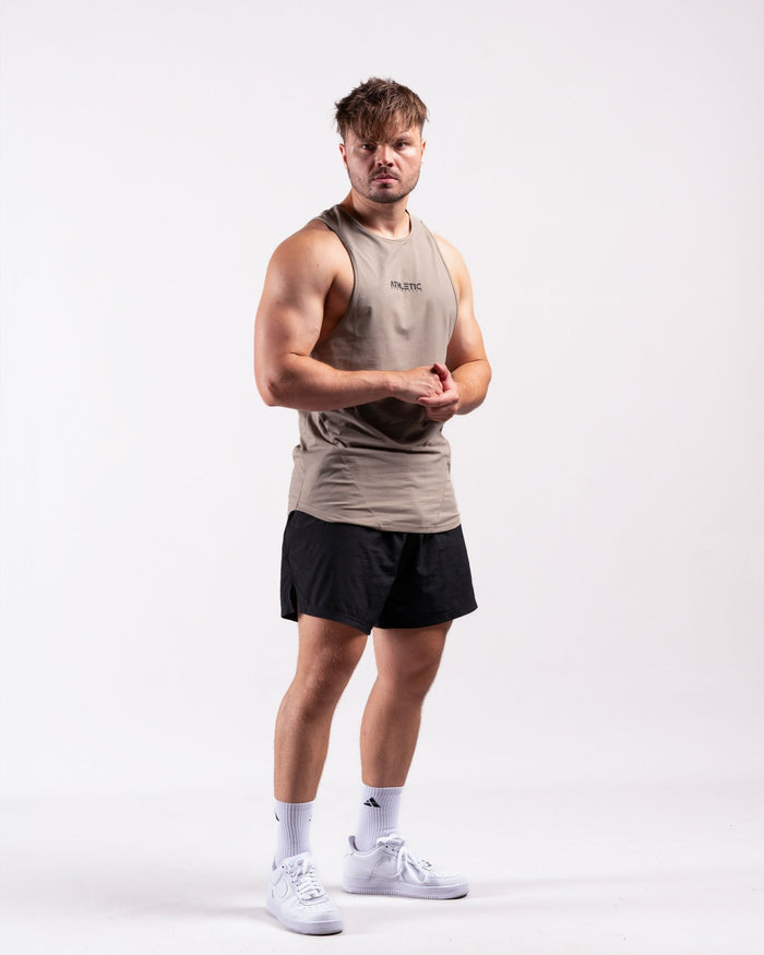 Infinity Sleeveless Shirt (Military) - Athletic Aesthetics