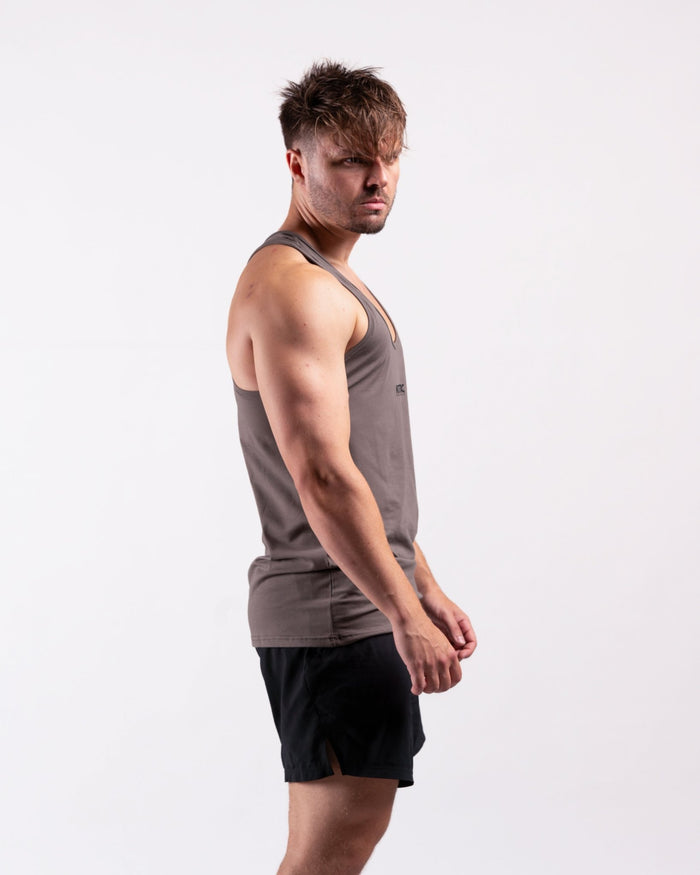 Infinity Tanktop (Army) - Athletic Aesthetics
