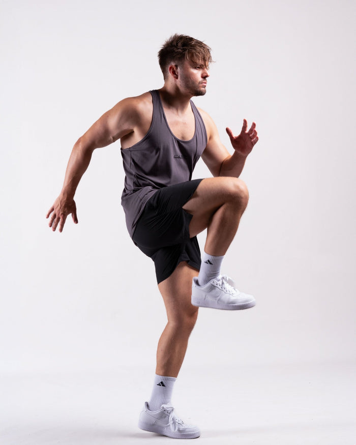 Infinity Tanktop (Dark - Grey) - Athletic Aesthetics