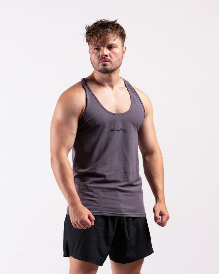 Infinity Tanktop (Dark - Grey) - Athletic Aesthetics