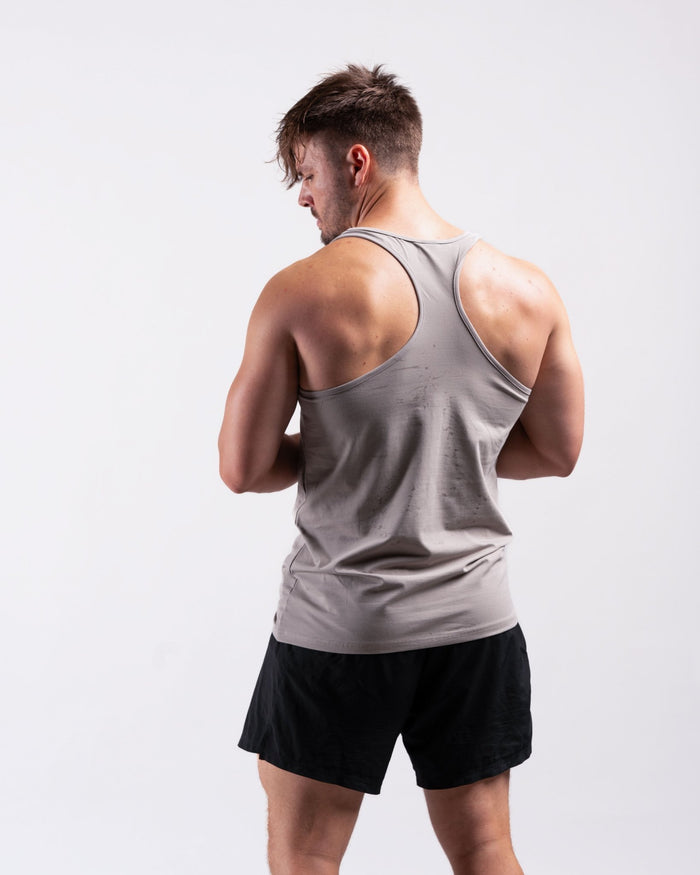 Infinity Tanktop (Harbor Grey) - Athletic Aesthetics