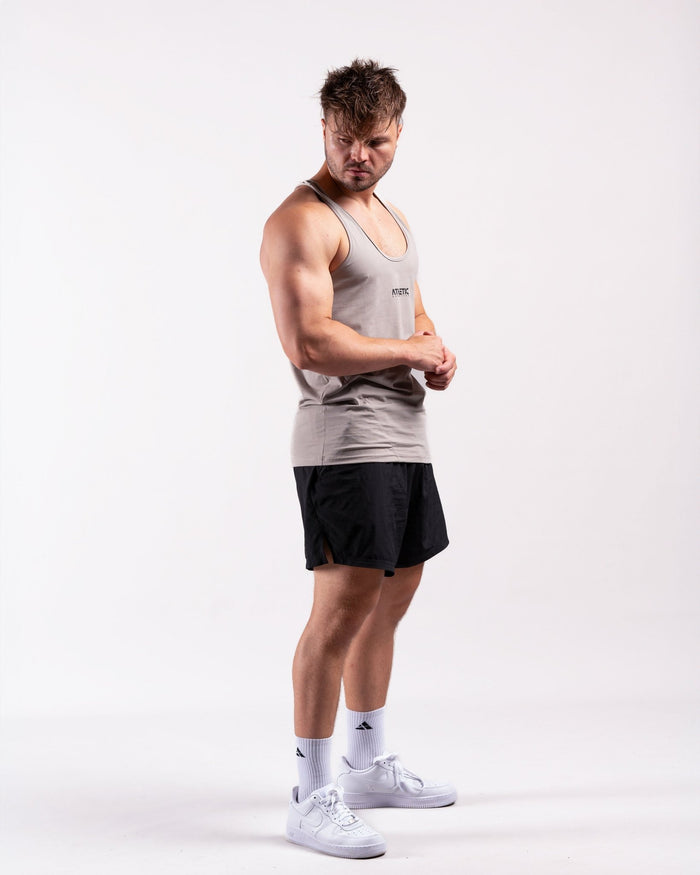 Infinity Tanktop (Harbor Grey) - Athletic Aesthetics