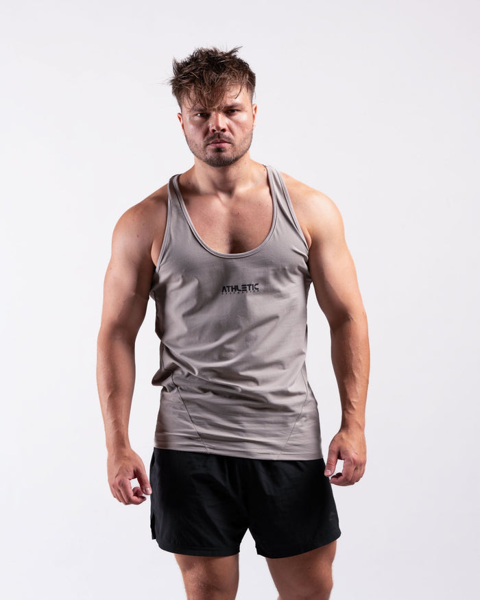 Infinity Tanktop (Harbor Grey) - Athletic Aesthetics