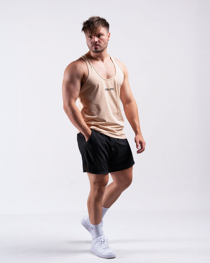Infinity Tanktop (Tan) - Athletic Aesthetics