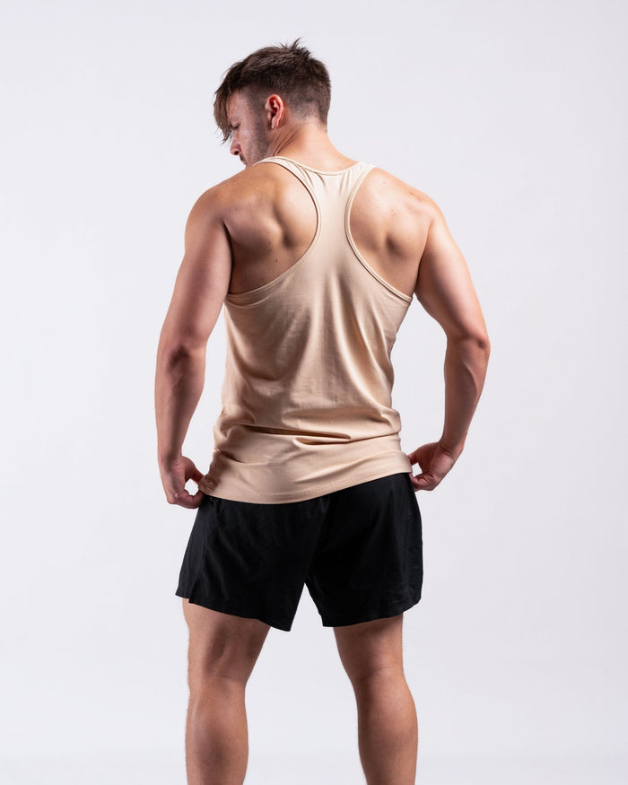 Infinity Tanktop (Tan) - Athletic Aesthetics