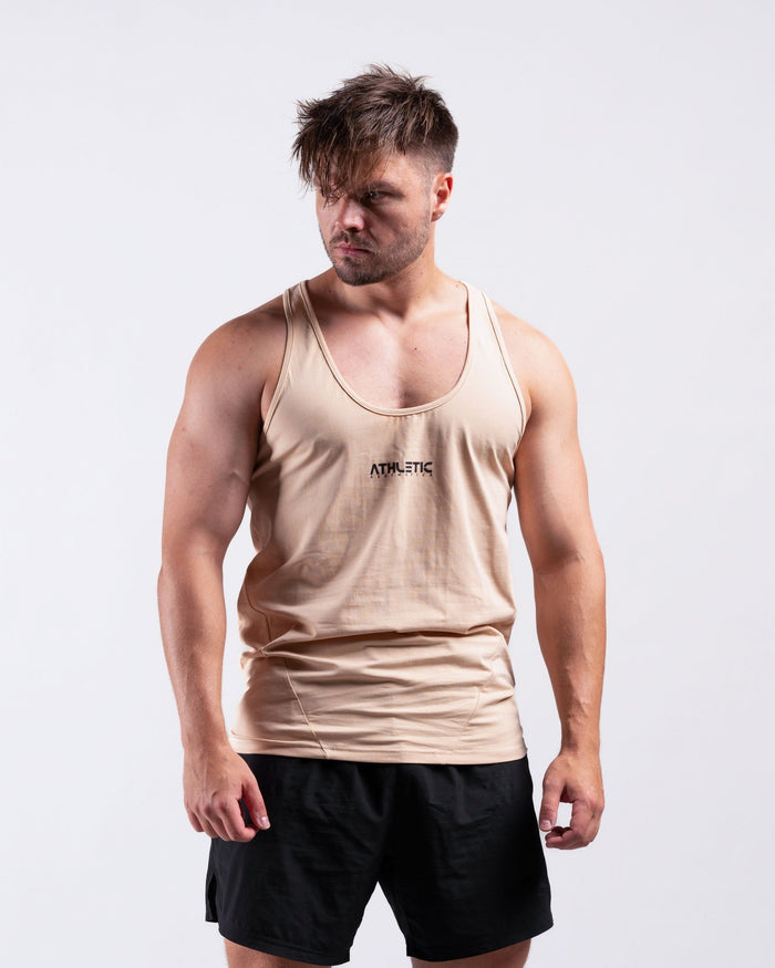 Infinity Tanktop (Tan) - Athletic Aesthetics