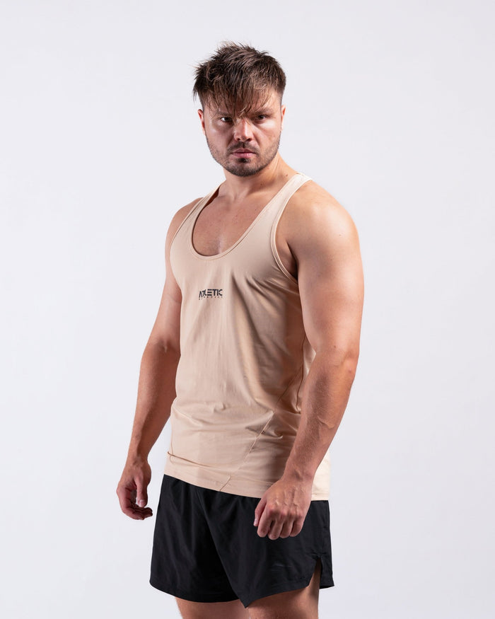 Infinity Tanktop (Tan) - Athletic Aesthetics