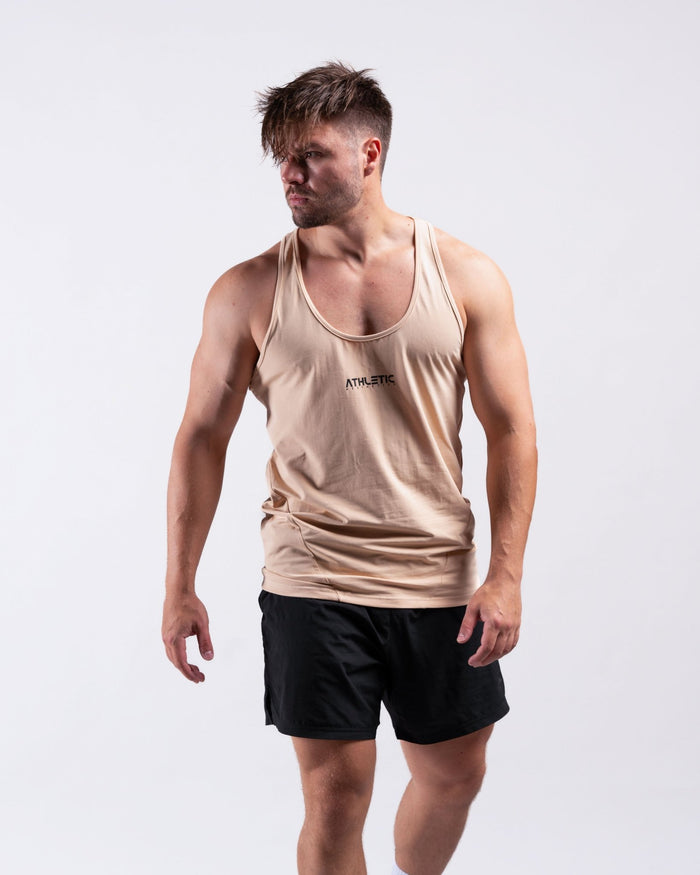 Infinity Tanktop (Tan) - Athletic Aesthetics