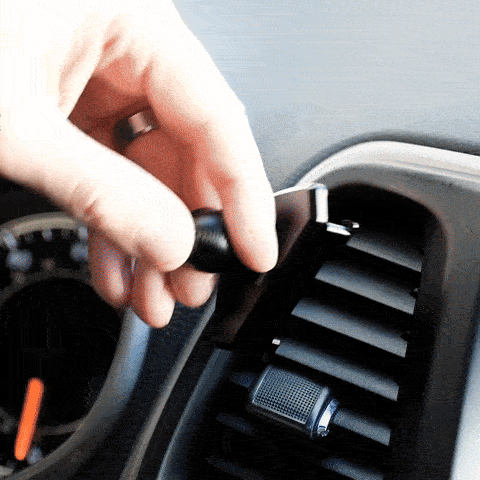 Video of Offroam MagSafe-compatible Phone Mount installation for Jeep Cherokee 2014-2018. This premium phone mount installs easily without drilling or glue. High force magnets hold phone on any trail, road, or track. Perfect placement without blocking screens, driver view, or air flow. Fully adjustable positioning.
