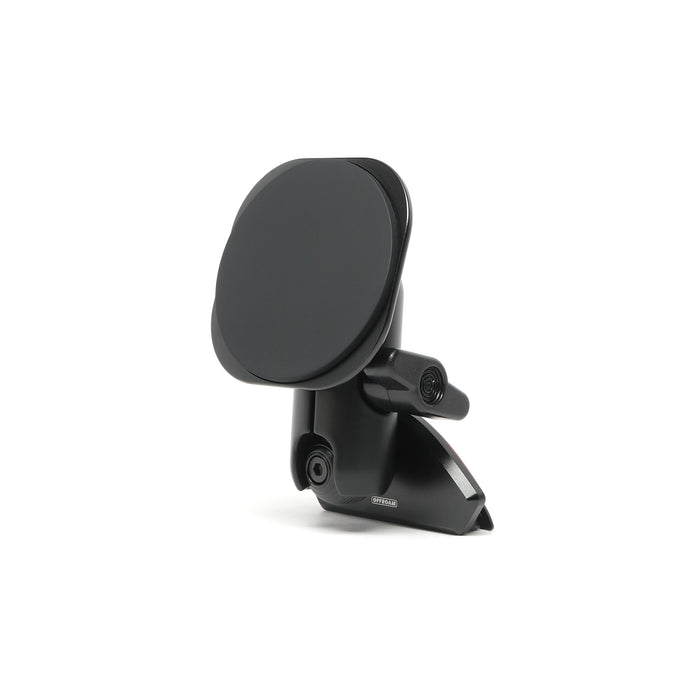 Image of Offroam MagSafe-compatible Phone Mount for Jeep Cherokee 2014-2018. This premium phone mount installs easily without drilling or glue. High force magnets hold phone on any trail, road, or track. Perfect placement without blocking screens, driver view, or air flow. Fully adjustable positioning.