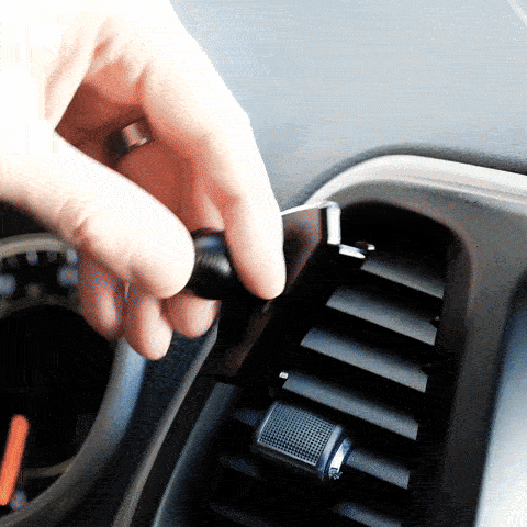 Video of Offroam Phone Mount installation for Jeep Cherokee 2014-2018. This premium phone mount installs easily without drilling or glue. Spring loaded Universal holder for use with any phone. Perfect placement without blocking screens, driver view, or air flow. Fully adjustable positioning.