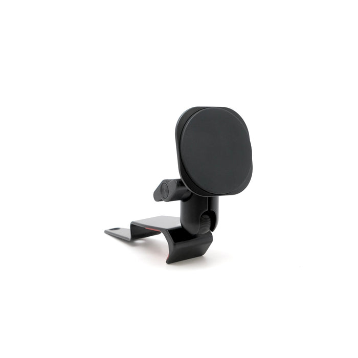 Image of Offroam MagSafe-compatible Phone Mount for Jeep Wrangler | Gladiator 2024-2026. This premium phone mount installs easily without drilling or glue. High force magnets hold phone on any trail, road, or track. Perfect placement without blocking screens, driver view, or air flow. Fully adjustable positioning.