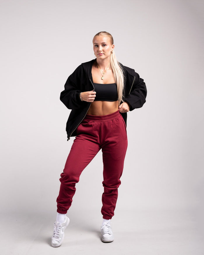 Jogger (Burgundy) - HQ Basics - Athletic Aesthetics