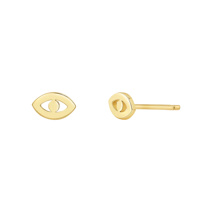 Kids Mini Evil Eye Stud Earrings