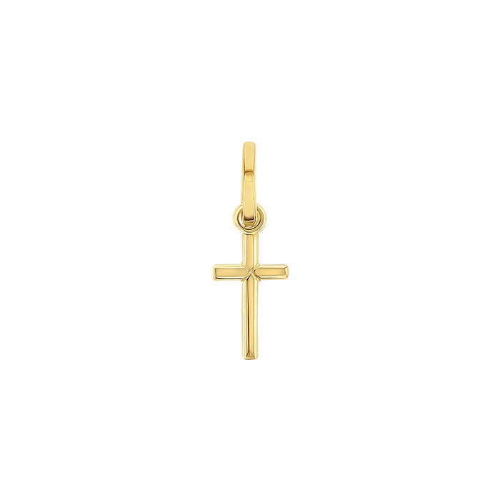 Kids Petite Cross Charm