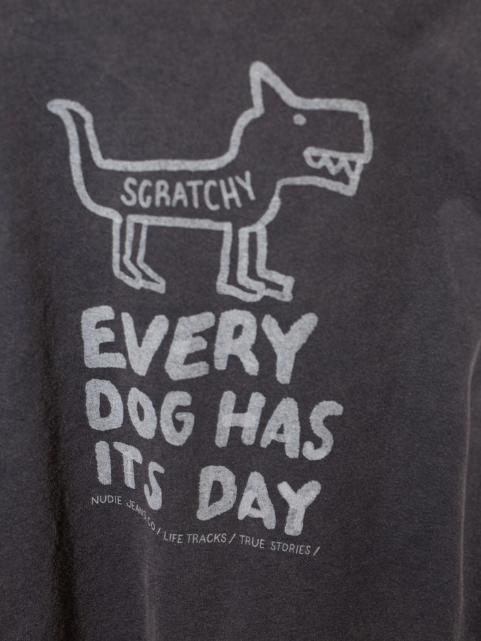 Koffe Scratched Tracks T-Shirt - Antracite