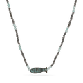 Koi Fish Beaded Necklace