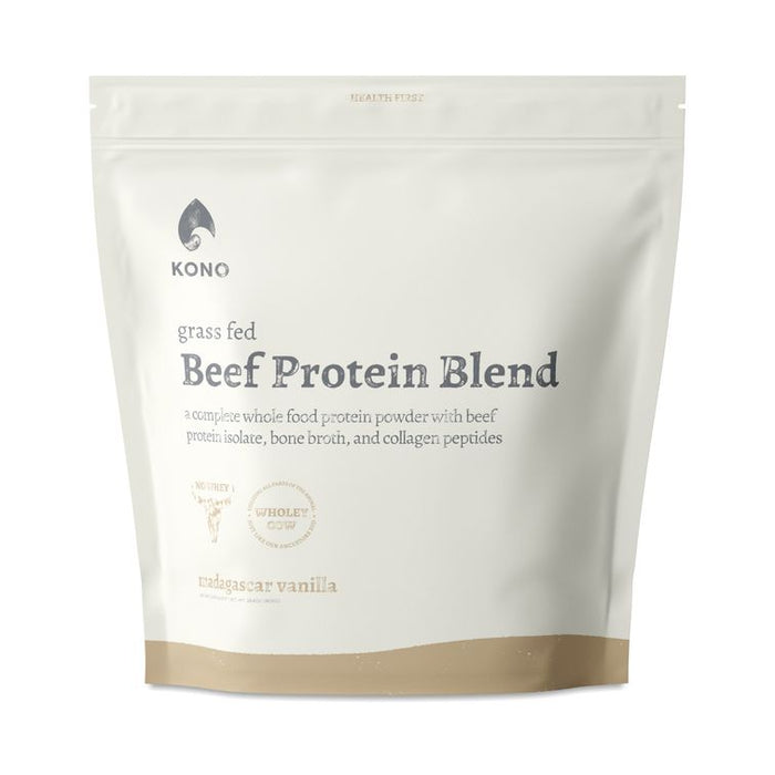 KONO Grass Fed Beef Protein Powder Blend, Madagascar Vanilla – 28.4 oz
