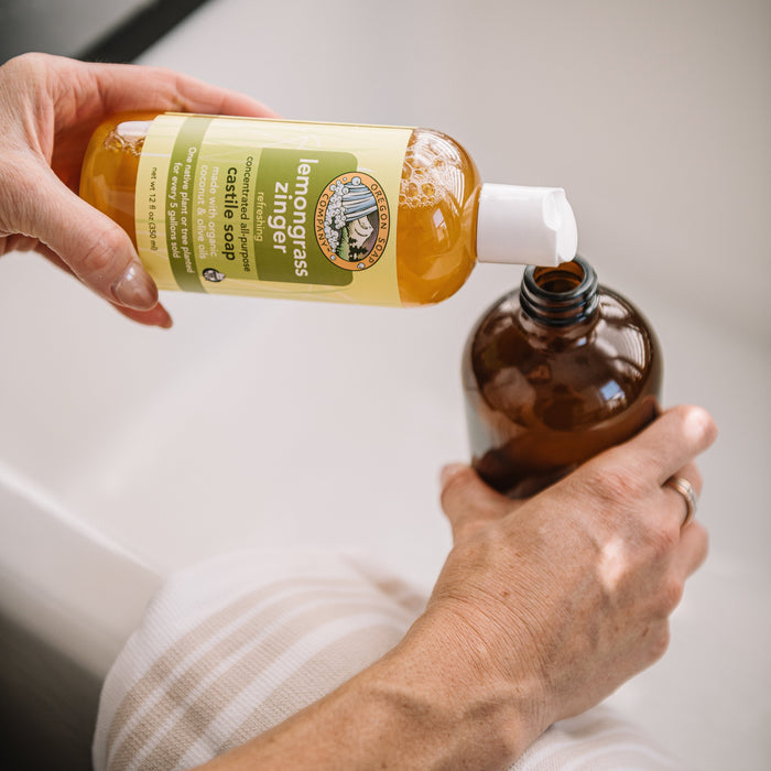 Lemongrass Zinger Liquid Organic Castile Soap