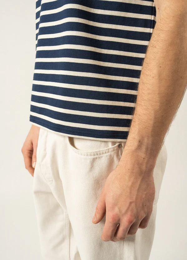 LEVANT MODERN - MARINE/ECRU