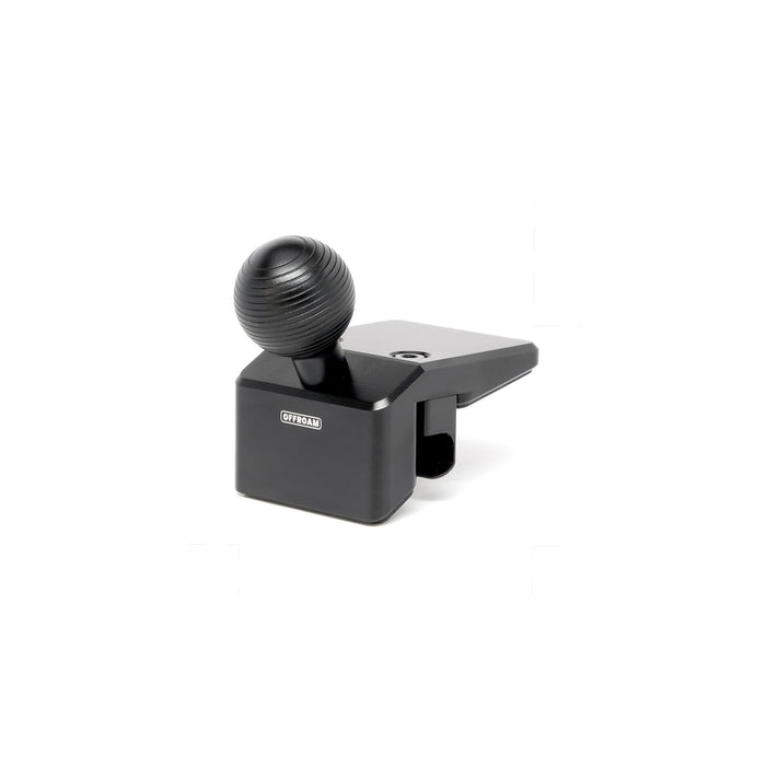 Image of Offroam Mounting Base for Lexus GX 460 2022-2023. This premium all metal phone mounting base installs easily without drilling or glue. Perfect placement without blocking screens, driver view, or air flow.