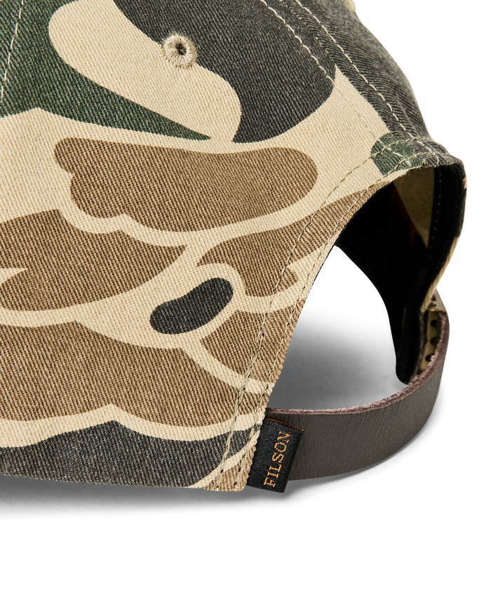 LOGGER CAP - TAN CAMO/HUNT FISH