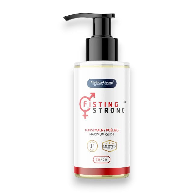Lubrifiant anal MEDICA-GROUP Fisting Strong, pentru relaxare anală, pe bază de apă, cu efect de răcire, 150 ml
