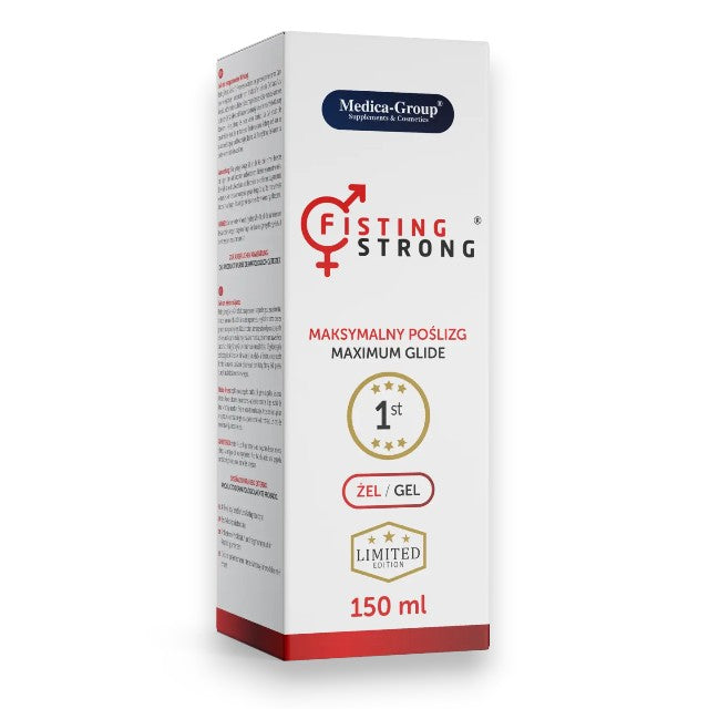 Lubrifiant anal MEDICA-GROUP Fisting Strong, pentru relaxare anală, pe bază de apă, cu efect de răcire, 150 ml