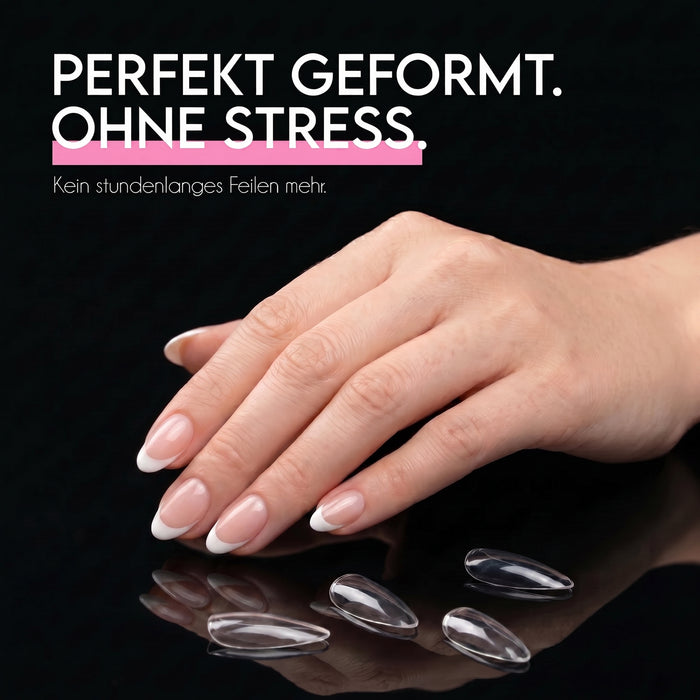Mandel S · Sculpted Pressonnails · Soft Gel Tips