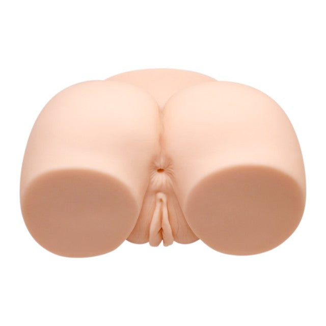 Masturbator automat CRAZY BULL Vaginal and Anal, simulare vaginală și anală, cu telecomandă, din TPR, culoarea pielii