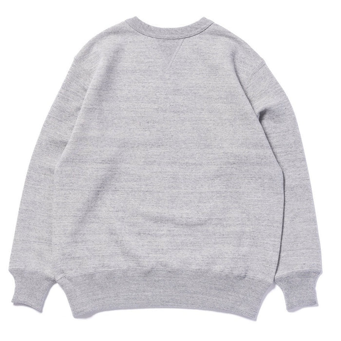 MC24113 10 OZ. LOOPWHEEL CREWNECK SWEATSHIRT - GRAY