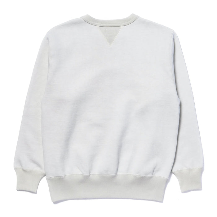 MC25123 MILITARY PRINT SWEATSHIRT / U.S. ARMY AIR FORCE, HILL FIELD - MILK