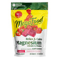 MegaFood Relax & Calm Magnesium Soft Chews, Strawberry – 30 Chews