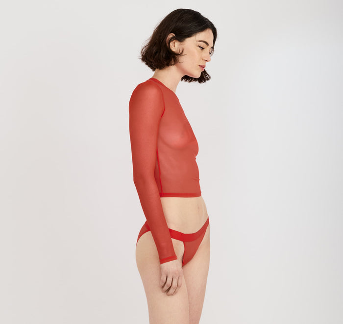 Mesh Tanga Briefs