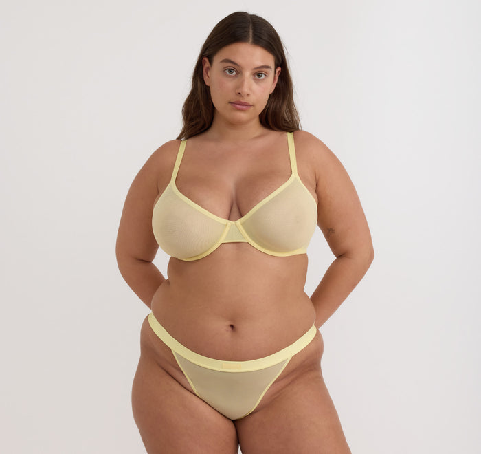 Mesh Tanga Briefs