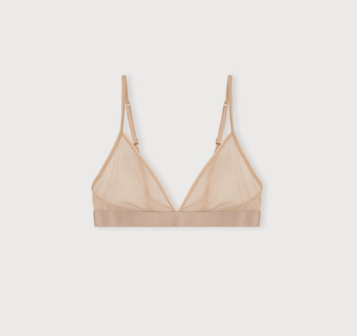 Mesh Triangle Bralette